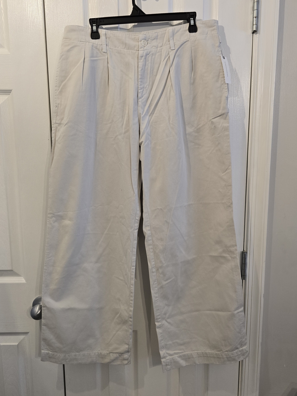 NWT Maeve Trouser Pants Light Beige Wide Leg Pants - 12